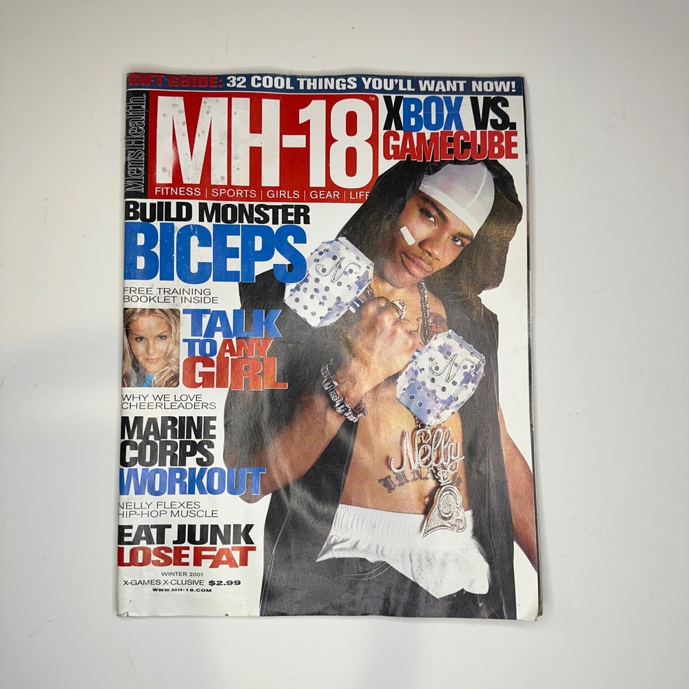 MH-18 Magazine Winter‎ 2001 Nelly Xbox vs Gamecube Build Monster Biceps